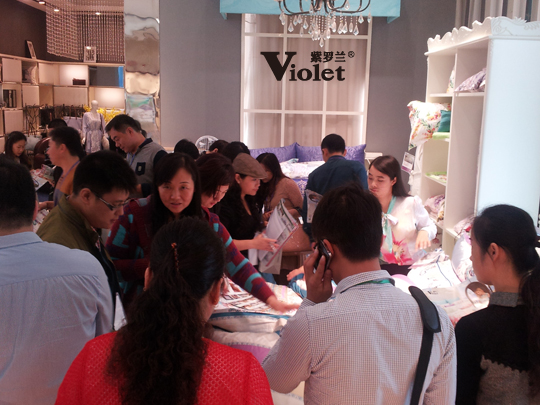 紫羅蘭家紡2015春夏新品訂貨會圓滿落幕