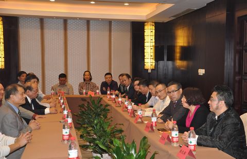 余杭臺灣兩岸家紡合作交流會成功召開