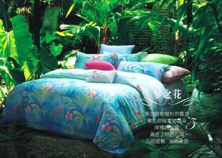 2015晚安家紡春季新品清新上市