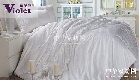 紫羅蘭家紡引領(lǐng)生機(jī)被芯新時代