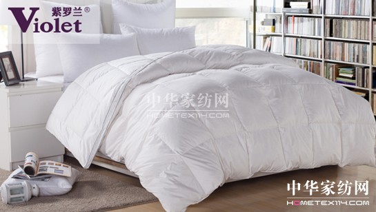 紫羅蘭家紡引領(lǐng)生機(jī)被芯新時代