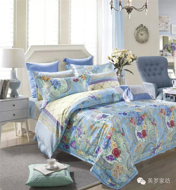 美羅家紡:鐘情藍色,只耀你美!