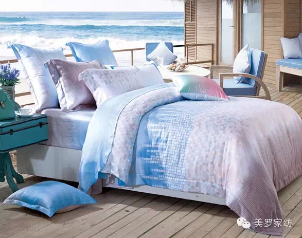 美羅家紡:鐘情藍色,只耀你美!