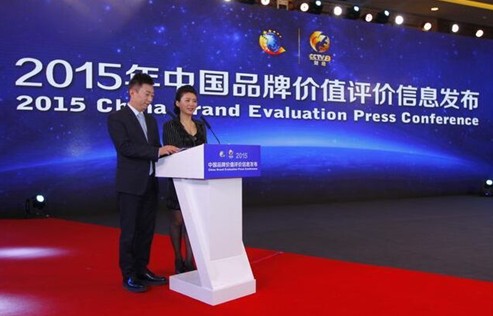 堂皇集團榮登2015中國品牌價值評價排行榜