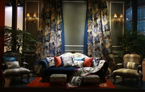 2016秋冬家紡展:《歡樂頌》五美的窗簾你也可以擁有!