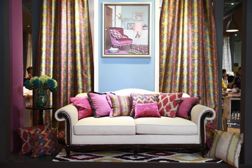 2016秋冬家紡展:《歡樂頌》五美的窗簾你也可以擁有!