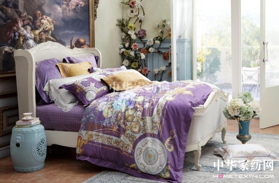 博洋家紡絢彩主推:香波堡之戀