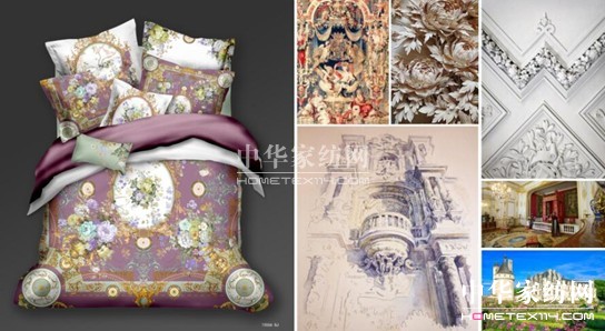 博洋家紡絢彩主推:香波堡之戀