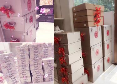 博洋家紡婚慶大單頻出,桐廬店一單實收二十三萬元