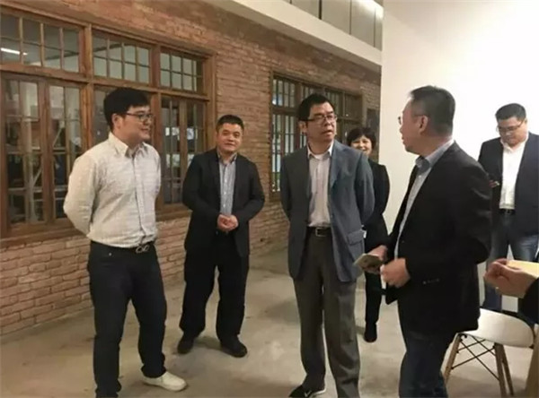 中國家紡協會一行調研博洋家紡、麗家地毯