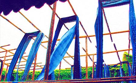 睡康寧家紡天然植物印染工藝