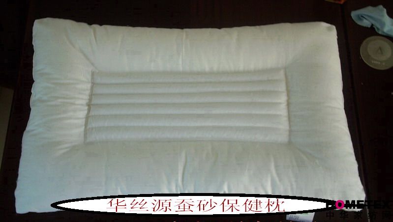 華絲源蠶砂保健枕 規(guī)格48*73 用途枕頭 成份幼齡蠶砂\植物棉